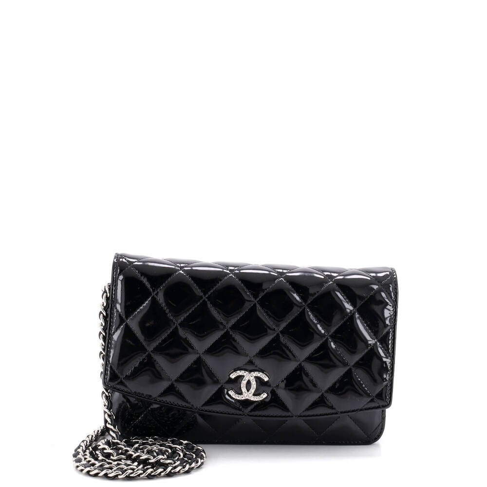 Chanel Brilliant Wallet on Chain Quilted Patent